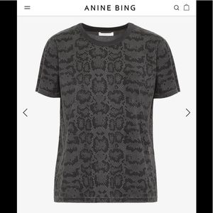 LILI TEE PYTHON - CHARCOAL
